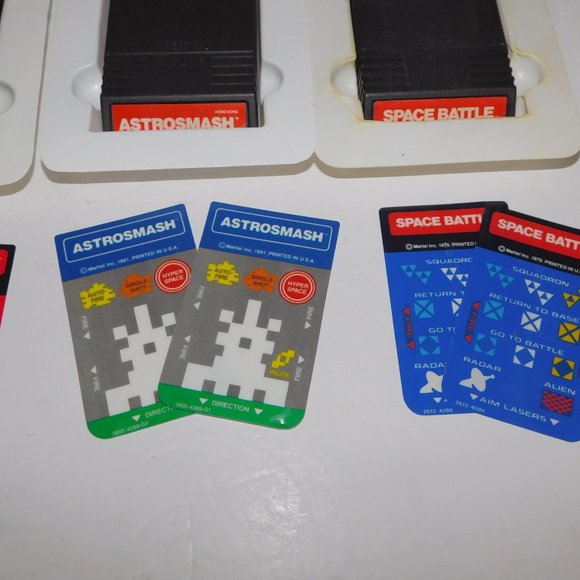 Lot 3 Vintage Intellivision Games with Controller Slips - Picture 5 of 5